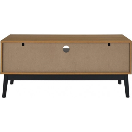 Szafka RTV Felix 110x40cm Intesi | Drewno, Szlufiada