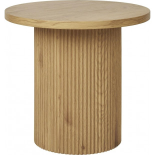 Stolik okrągły Intesi Boavista 48cm | Naturalne drewno