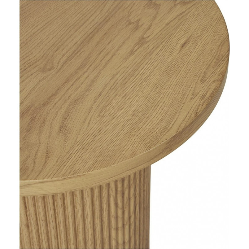 Stolik okrągły Intesi Boavista 48cm | Naturalne drewno