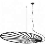 Lampa wisząca Lehdet czarna loft | Thoro - 110cm