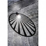 Lampa wisząca Lehdet czarna loft | Thoro - 110cm