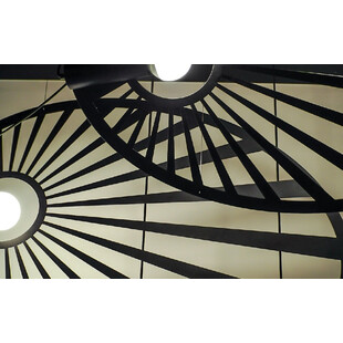 Lampa wisząca Lehdet czarna loft | Thoro - 110cm