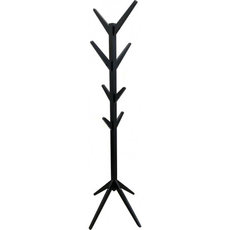 Wieszak stojący Tree Intesi - Czarny, 177,5cm | Sklep z meblami