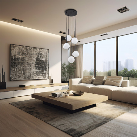 Lampa wisząca Misty 5 punktów - TK Lighting | Nowoczesny design