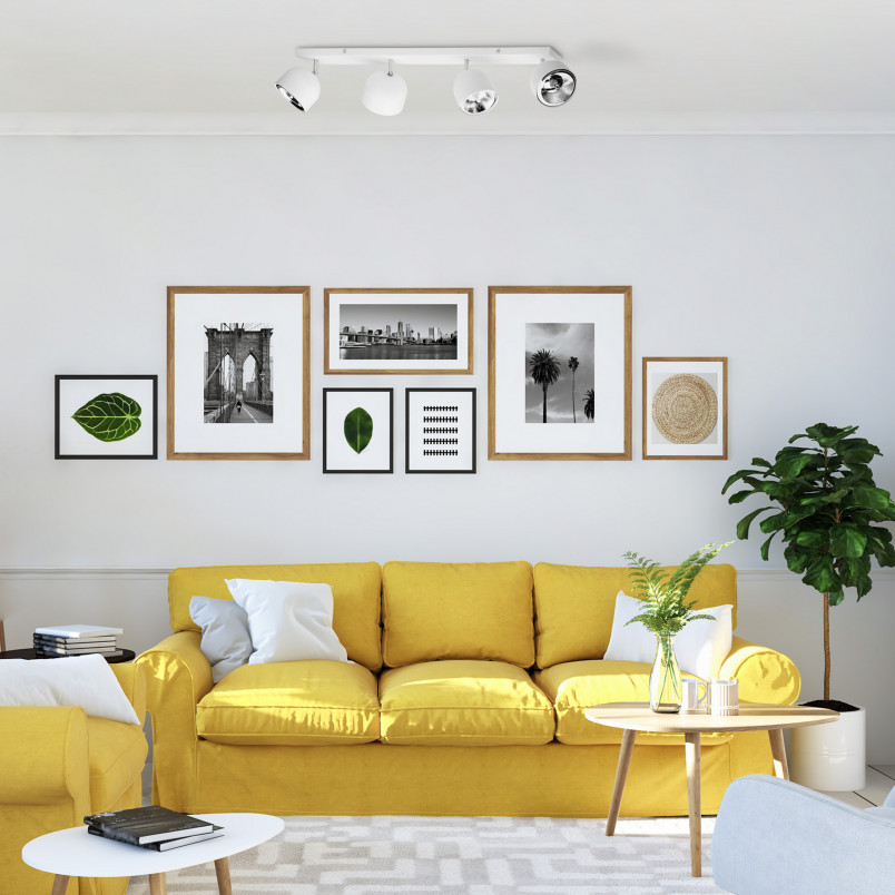 Reflektor sufitowy 4 punktowy Altea biały TK Lighting | Sklep z lampami