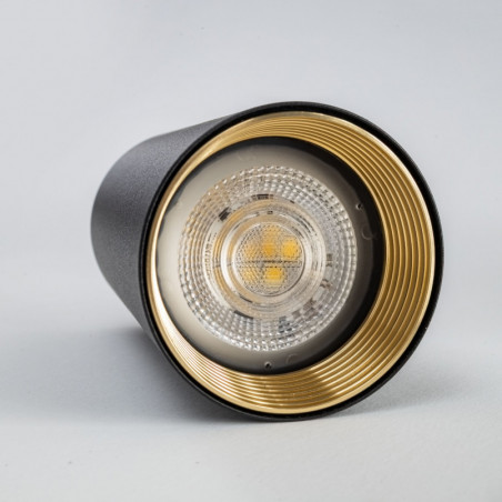 Lampa Spot Tuba Czarna 5,5cm TK Lighting - Nowoczesne Oświetlenie