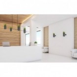 Lampa Wisząca Loft Kukkia Czarna | Thoro - 142cm