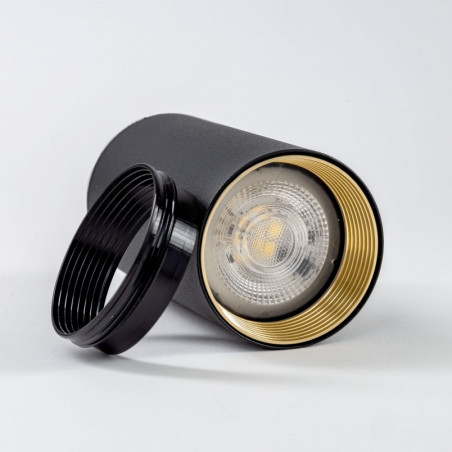 Lampa Spot Tuba Czarna 5,5cm TK Lighting - Nowoczesne Oświetlenie
