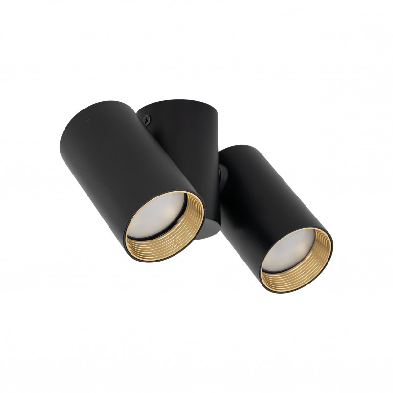 Reflektor sufitowy 2 punktowy Amis - TK Lighting | Czarny