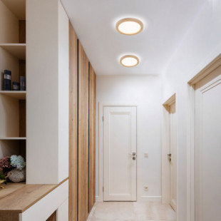 Plafon LED Aqua Wood | TK Lighting | Buk, 24W | Skandynawski