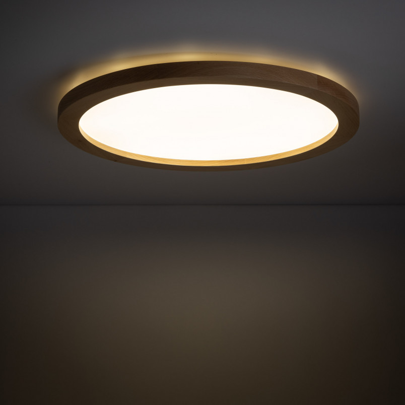 Plafon do łazienki Aqua Wood LED TK Lighting | 36W, Skandynawski