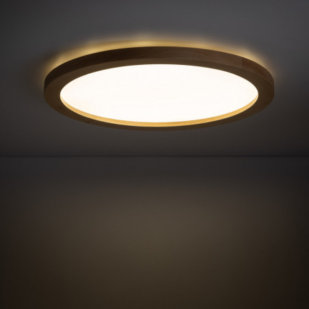 Plafon do łazienki Aqua Wood LED TK Lighting | 36W, Skandynawski