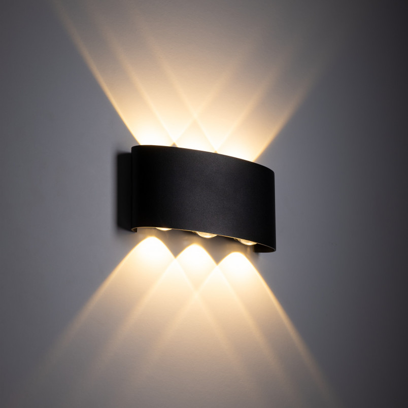 Kinkiet elewacyjny Arrow LED czarny TK Lighting | Oświetlenie Ogrodowe
