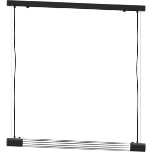 Lampa Wisząca Valo Czarna | Loftowa, Metalowa | Thoro