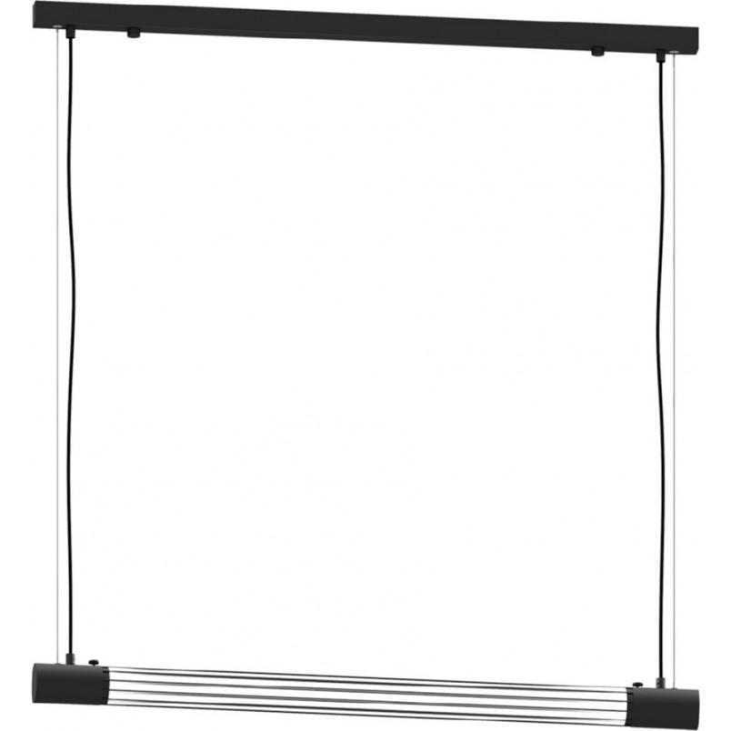 Lampa Wisząca Valo Czarna | Loftowa, Metalowa | Thoro