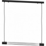 Lampa Wisząca Valo Czarna | Loftowa, Metalowa | Thoro
