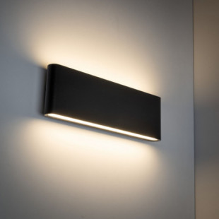 Kinkiet zewnętrzny Arwena LED TK Lighting | Czarny, IP54