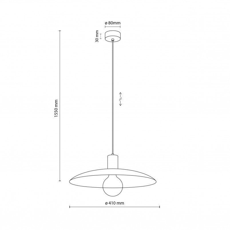 Lampa Wisząca Astra Brick | TK Lighting - Retro Loft