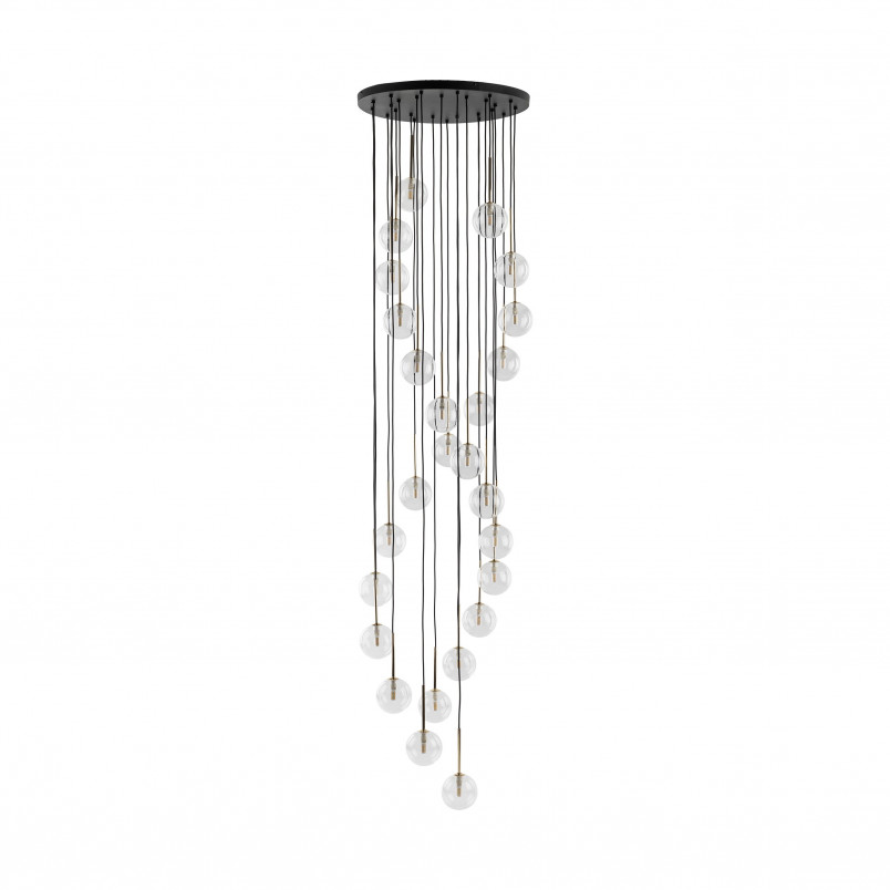 Żyrandol Aurora XXVI - 26 kulek, 62cm, TK Lighting | Luksus i blask