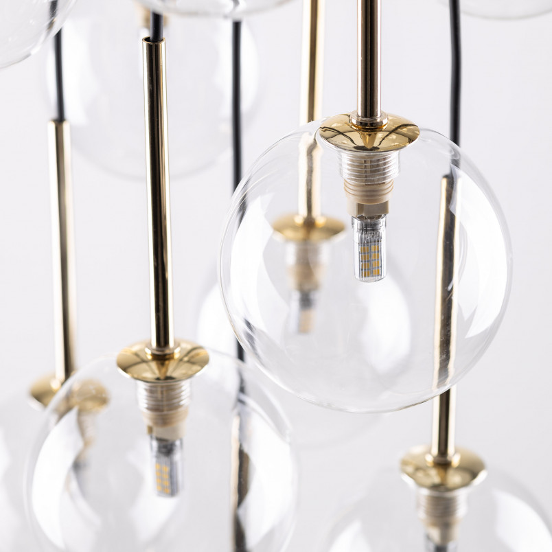 Żyrandol Aurora XXVI - 26 kulek, 62cm, TK Lighting | Luksus i blask