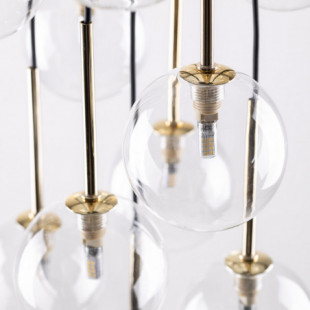 Żyrandol Aurora XXVI - 26 kulek, 62cm, TK Lighting | Luksus i blask