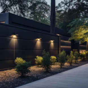 Kinkiet ogrodowy Axis szary TK Lighting | Nowoczesne oświetlenie