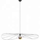 Lampa wisząca Eskola czarna | Thoro - Design i jakość