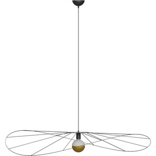 Lampa Wisząca Eskola 140cm Czarna | Thoro - Design i Jakość