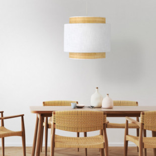 Lampa Wisząca Boho New Biała | TK Lighting - Stylowe Oświetlenie