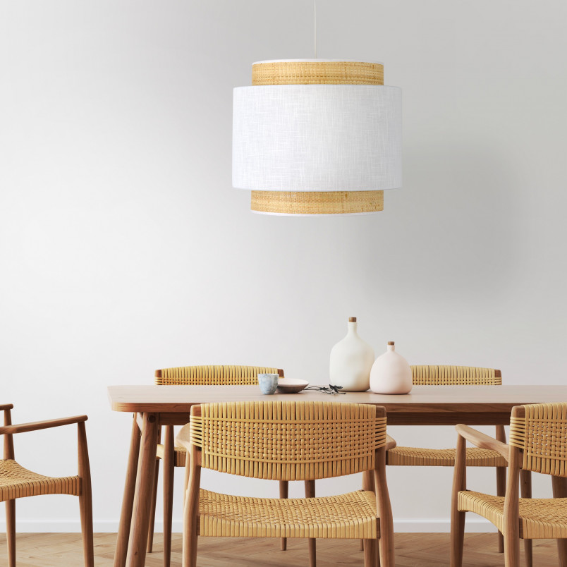 Lampa Wisząca Boho New Biała | TK Lighting - Stylowe Oświetlenie
