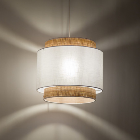 Lampa Wisząca Boho New Biała | TK Lighting - Stylowe Oświetlenie