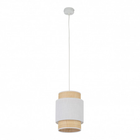 Lampa wisząca Boho New - TK Lighting | Biały rattan