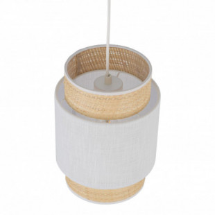 Lampa wisząca Boho New - TK Lighting | Biały rattan