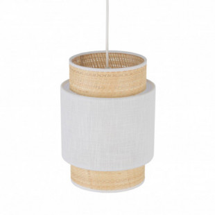 Lampa wisząca Boho New - TK Lighting | Biały rattan