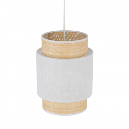 Lampa wisząca Boho New - TK Lighting | Biały rattan