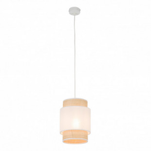 Lampa wisząca Boho New - TK Lighting | Biały rattan