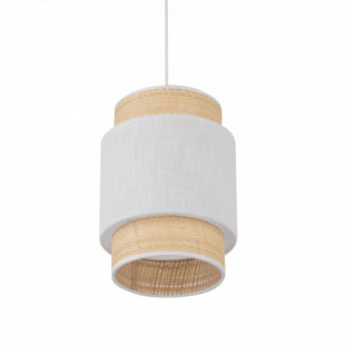 Lampa wisząca Boho New - TK Lighting | Biały rattan