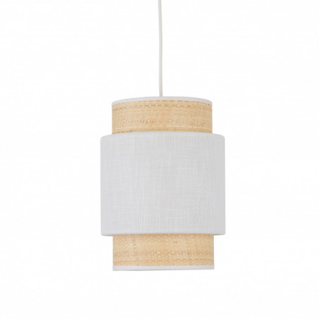 Lampa wisząca Boho New - TK Lighting | Biały rattan