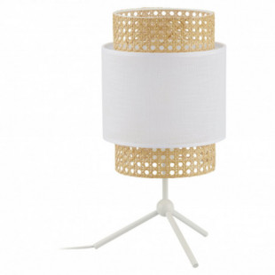 Lampa Boho New Biały Rattan | TK Lighting - Odkryj Styl!