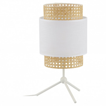 Lampa Boho New Biały Rattan | TK Lighting - Odkryj Styl!