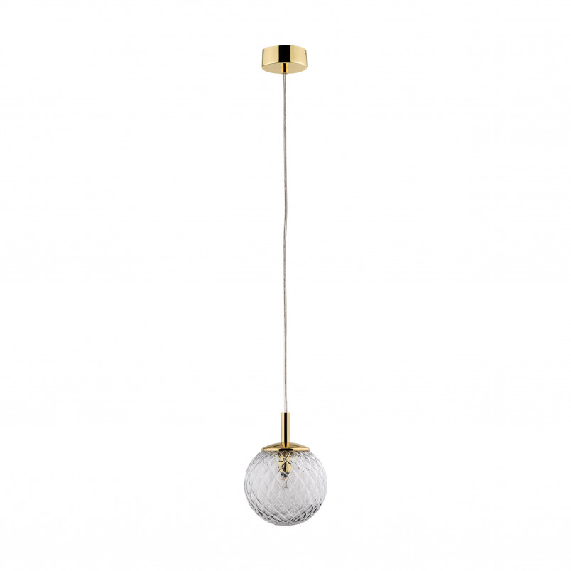 Lampa wisząca Cadix - Szkło, Złoto | TK Lighting