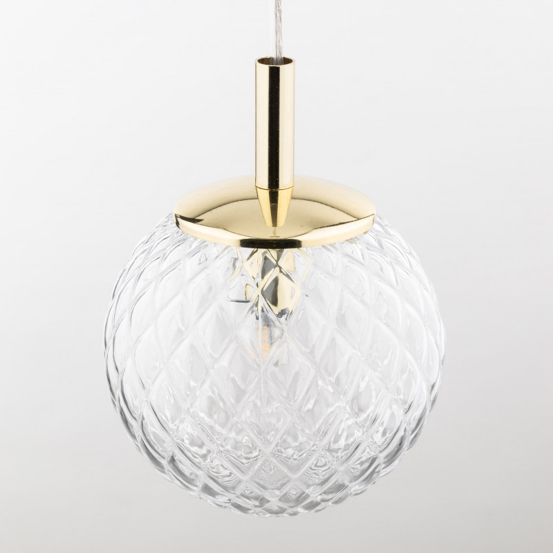 Lampa wisząca Cadix - Szkło, Złoto | TK Lighting