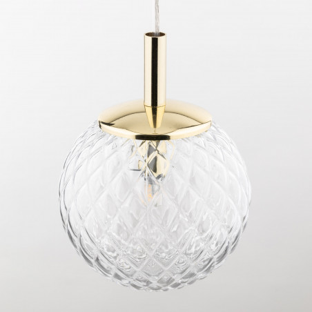 Lampa wisząca Cadix - Szkło, Złoto | TK Lighting