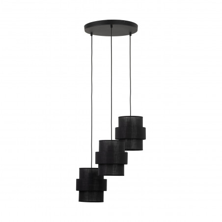 Lampa wisząca Calisto Black III - TK Lighting | Elegancki design