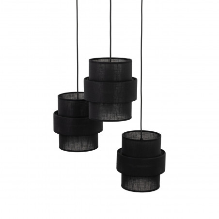 Lampa wisząca Calisto Black III - TK Lighting | Elegancki design