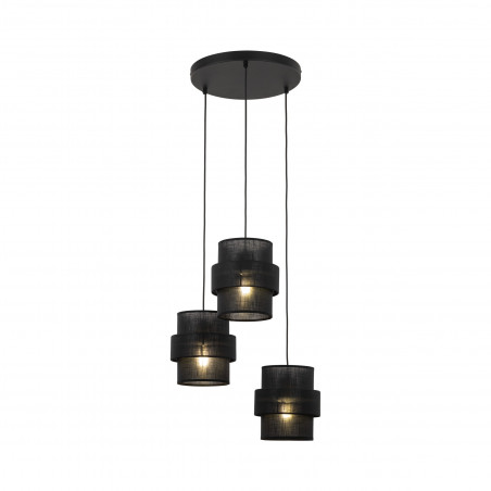 Lampa wisząca Calisto Black III - TK Lighting | Elegancki design