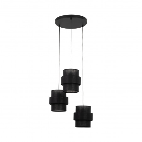 Lampa wisząca Calisto Black III - TK Lighting | Elegancki design