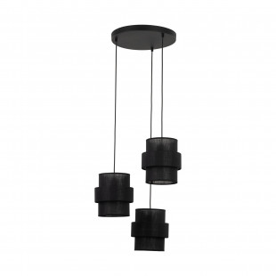 Lampa wisząca Calisto Black III - TK Lighting | Elegancki design