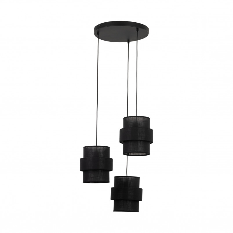 Lampa wisząca Calisto Black III - TK Lighting | Elegancki design