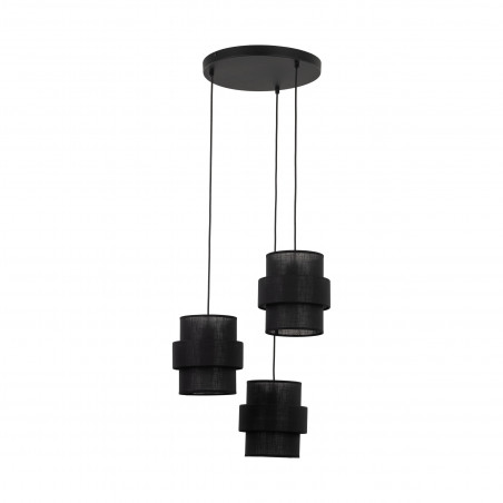 Lampa wisząca Calisto Black III - TK Lighting | Elegancki design